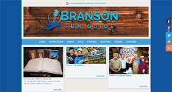 Desktop Screenshot of bransonfunguide.com